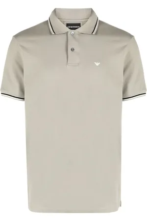 Emporio Armani Polo à logo brodé