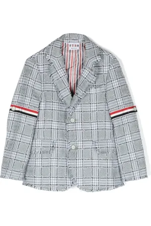 Thom Browne Manteau à simple boutonnage