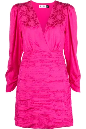RIXO London Robe courte en satin