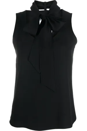 Moschino Blouse sans manches à détail de nœud