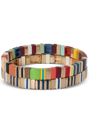 Roxanne Assoulin Lot de deux bracelets A Step Up à perles