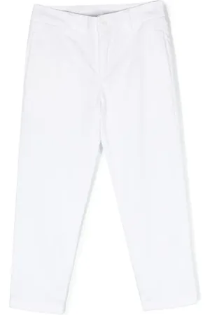 Dondup Pantalon en coton à coupe droite