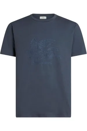 Etro T-shirt à grand motif Pegaso brodé