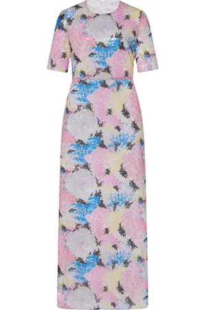 ROSETTA GETTY Robe longue à fleurs