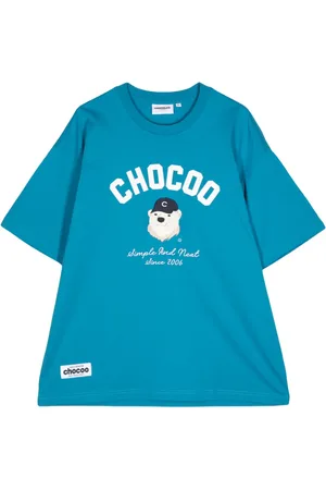 Chocoolate T-shirt en coton à logo imprimé