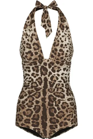 Dolce & Gabbana Maillot de bain à imprimé léopard