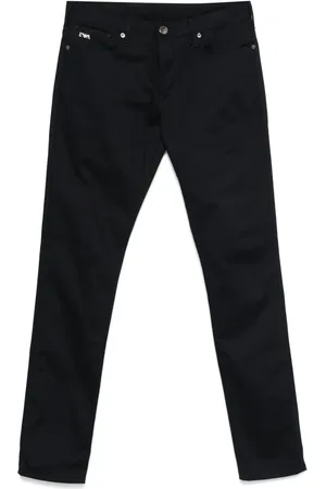 Emporio Armani Jean slim à plaque logo