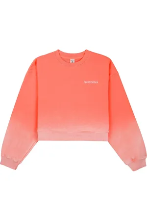 Sporty & Rich Sweat Dip Dye à logo brodé