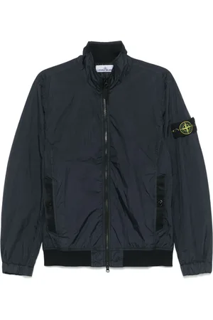 Stone Island Veste bomber à patch logo