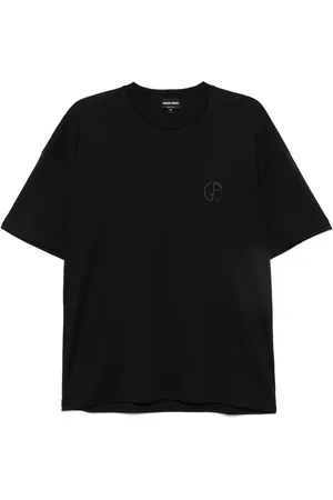 Giorgio Armani T-shirt à logo brodé