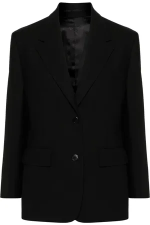 Prada Blazer en laine à simple boutonnage