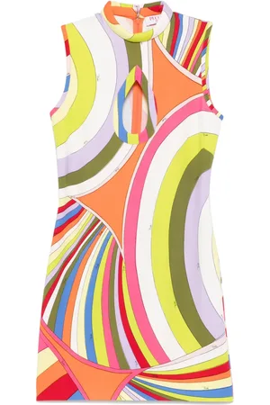 Puccini Robe courte à imprimé Iride