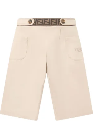 Fendi Pantalon en gabardine