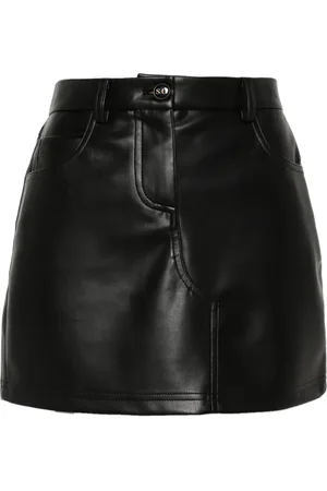 SEMICOUTURE Minijupe en cuir artificiel