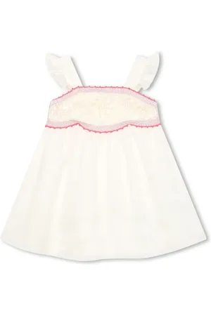 Chloé Robe sans manches à empiècements en crochet