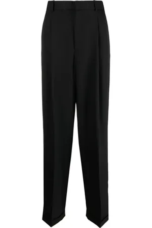Ralph Lauren Pantalon droit à plis marqués