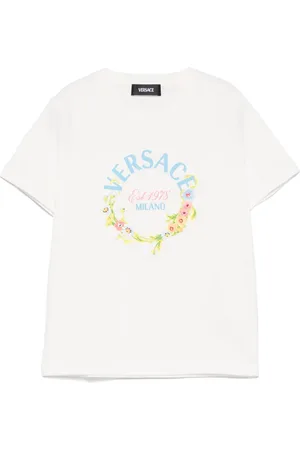 VERSACE T-shirt à imprimé Versace-Milano