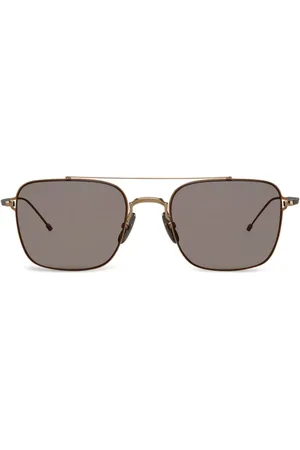 Thom Browne Lunettes de soleil TB120 à monture pilote