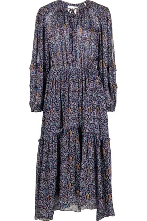Marant Etoile Robe mi-longue Naema à fleurs