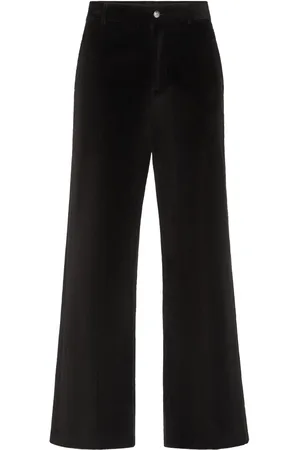 Philipp Plein Pantalon en velours à coupe ample