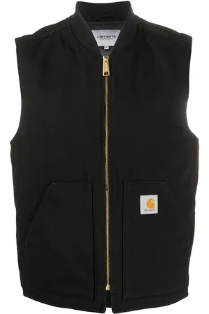 Carhartt Gilet zippé à patch logo