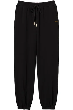 Twin-Set Pantalon de jogging à bords satinés
