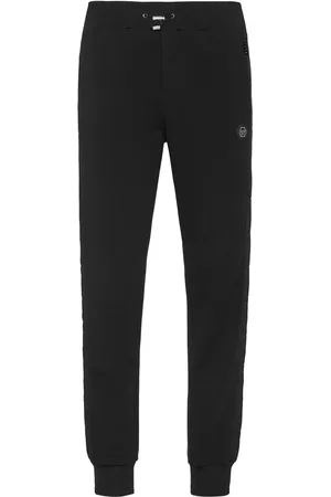 Philipp Plein Pantalon de jogging à patch logo