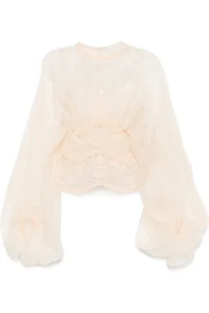 ZIMMERMANN Blouse Illuminate en macramé