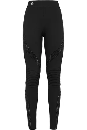 Philipp Plein Legging à ornements en cristal