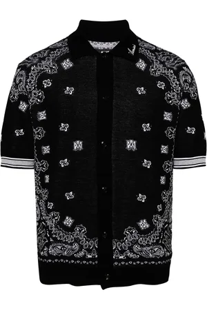 AMIRI Polo à motif cachemire