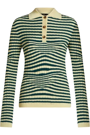 Etro Polo en maille à rayures