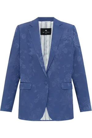 Etro Blazer à motif floral en jacquard