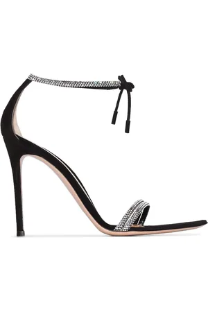 Gianvito Rossi Sandales à ornements en cristal