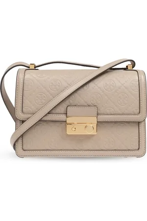 Tory Burch Sac porté épaule T Monogram en cuir