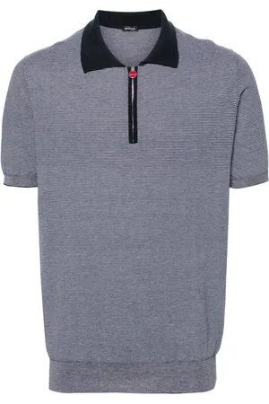 Kiton Polo en coton à rayures