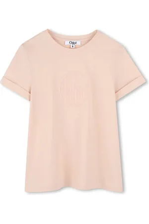 Chloé T-shirt à logo brodé