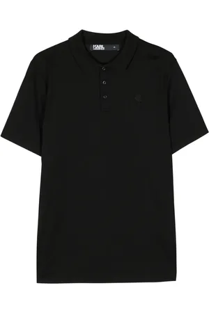 Karl Lagerfeld Polo à patch logo Ikonik Karl