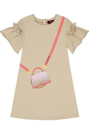 Aigner Robe imprimée à manches volantées
