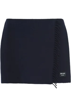 Prada Minijupe portefeuille en cachemire