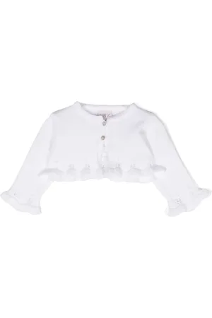 PAZ RODRIGUEZ Cardigan crop Iris