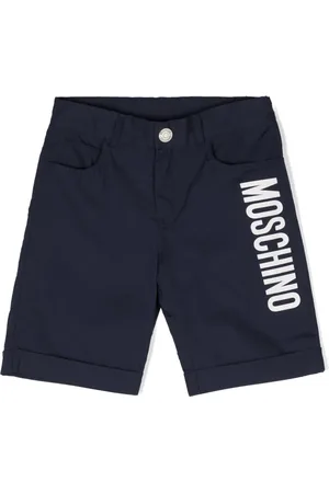 Moschino Short en coton à logo imprimé