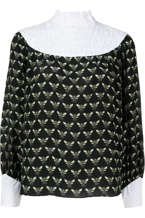 Isolda Blouse Ronnie à imprimé graphique