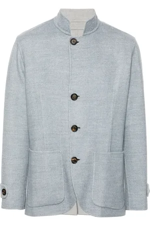 ELEVENTY Blazer à motif de chevrons