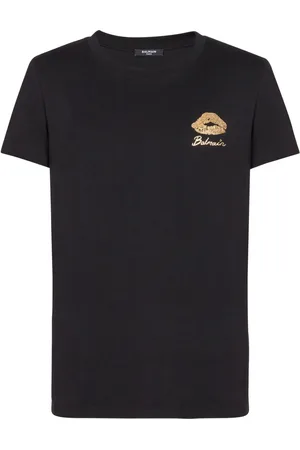 Balmain T-shirt à imprimé Kiss