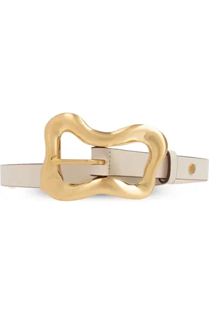 RAG&BONE Ceinture en cuir à boucle logo