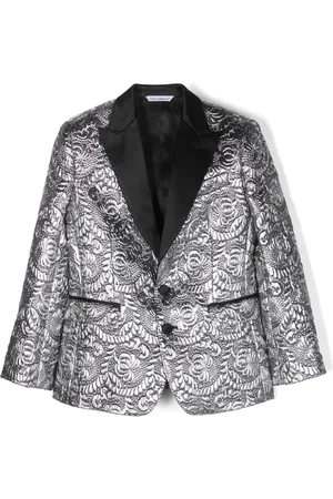 Dolce & Gabbana Blazer ajusté en lamé