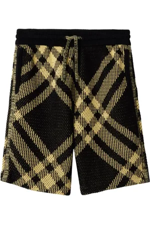 Burberry Short en maille à carreaux