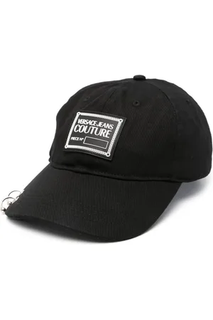 VERSACE Casquette à logo en caoutchouc