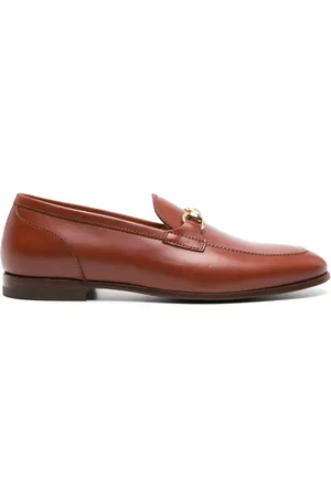 Scarosso Mocassins en cuir à détails de mors
