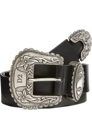 Dsquared2 Ceinture en cuir à boucle